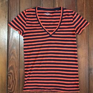 J Crew Factory vintage cotton v neck